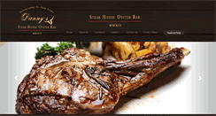 Desktop Screenshot of dannysteakhouse.com